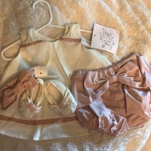 Baby girl dress 4pc bundle